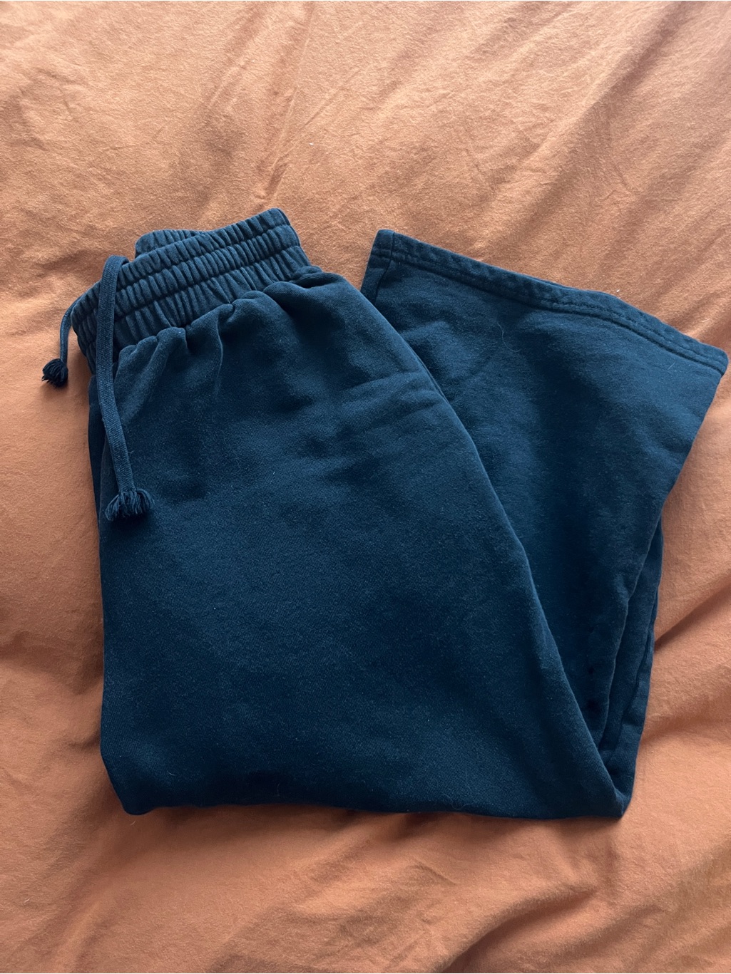 Shiny By Nature Thick Cropped Sweats